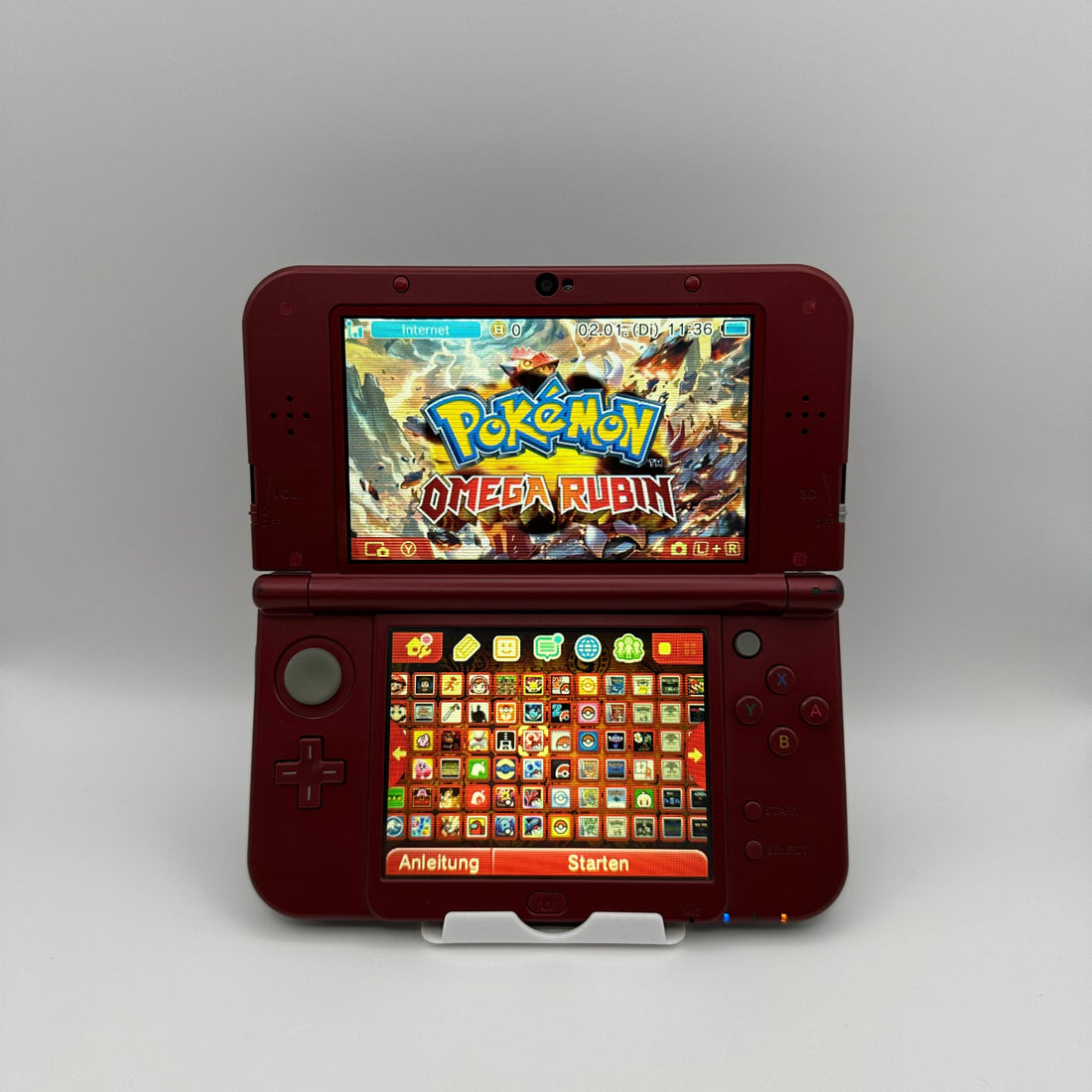 New Nintendo 3DS Xl - Rot/Dunkelgrau