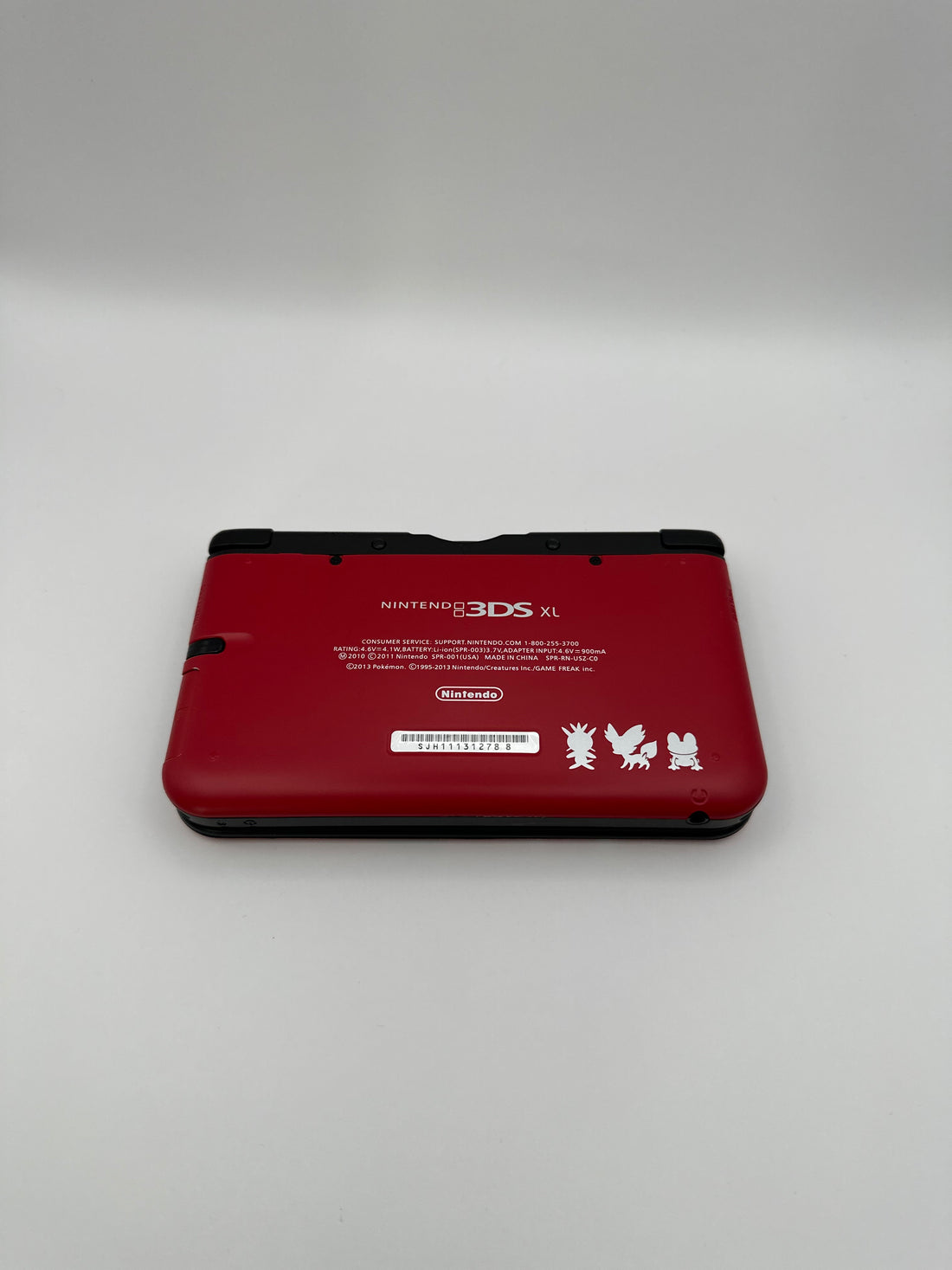 Nintendo 3DS XL in Rot im Yveltal Design, Zustand S – Produktfoto 7