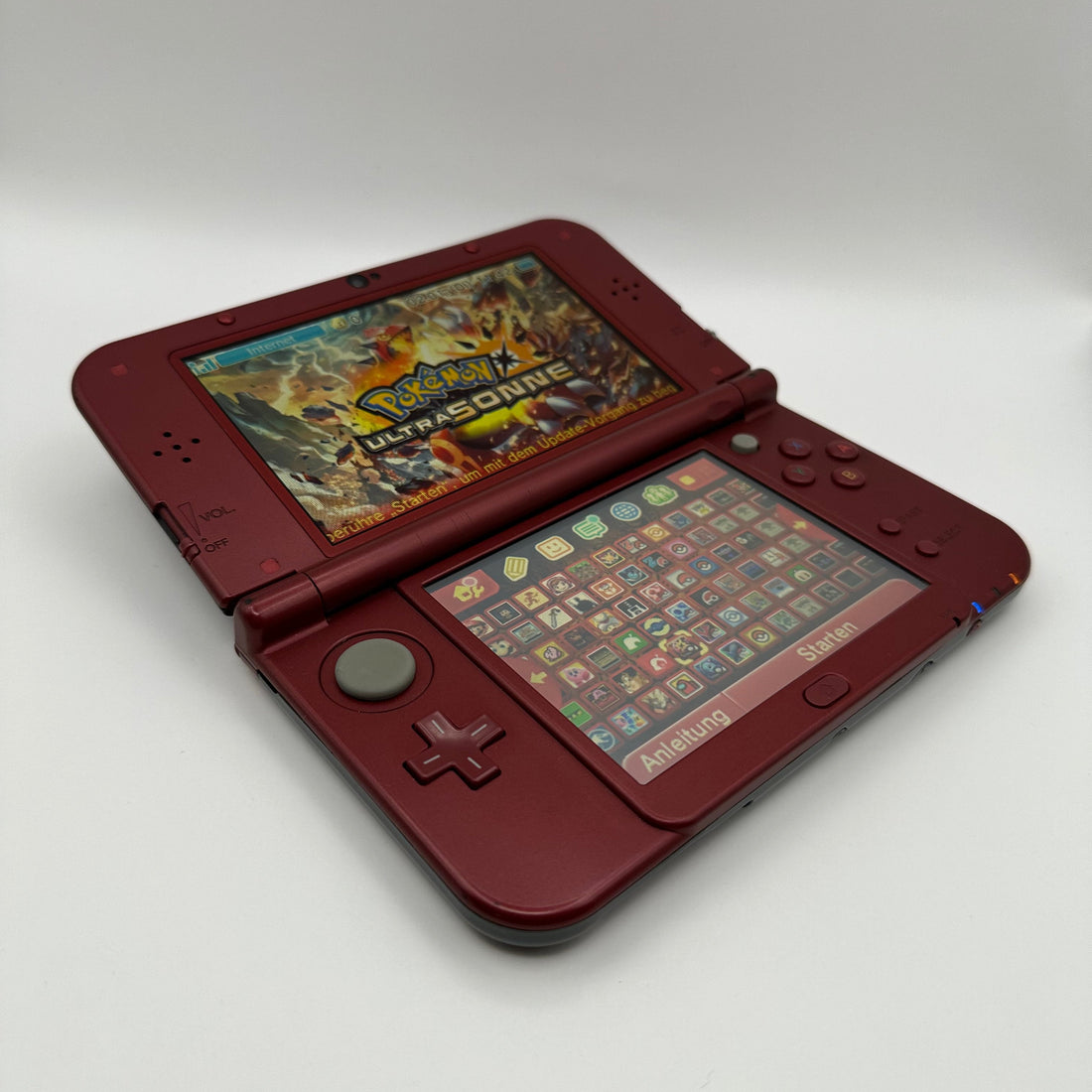 New Nintendo 3DS Xl - Rot/Dunkelgrau