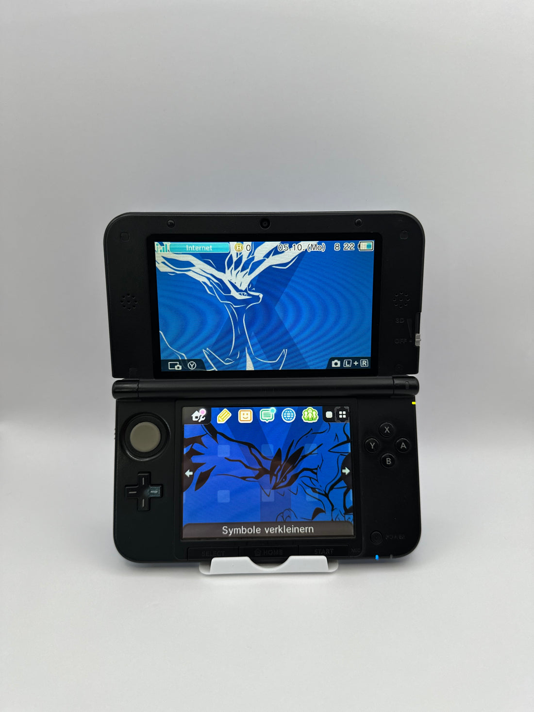 Nintendo 3DS XL - Blau, Xerneas Design