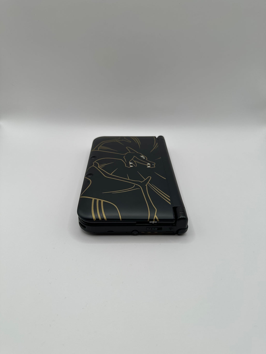 Nintendo 3DS XL - Schwarz, Glurak Design