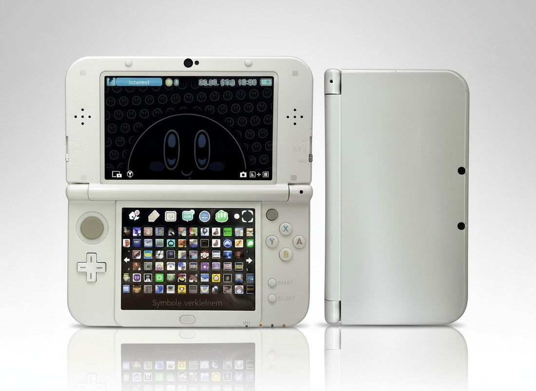 ReCollected New Nintendo 3DS XL in Weiß, generalüberholte Handheld-Konsole mit zwei Displays und 64GB Speicher