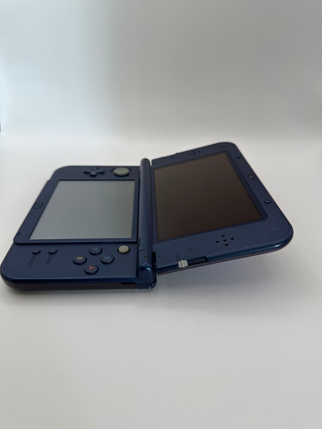 ReCollected New Nintendo 3DS XL Galaxy edition handheld gaming console in deep blue with dual screens
